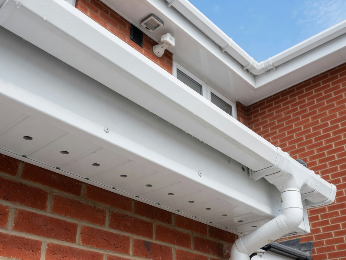 Fascias and soffits cleaning